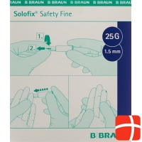 Solofix Safety Fine Einmallanzetten 25Gx1.5mm 200 Stück