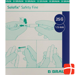 Solofix Safety Fine Einmallanzetten 25Gx1.5mm 200 Stück