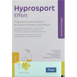 Hyprosport Effort Pulver Zitrone 14 Stick 30g