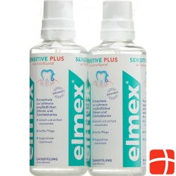 Elmex Sensitive Plus Zahnspülung Duo 2x 400ml