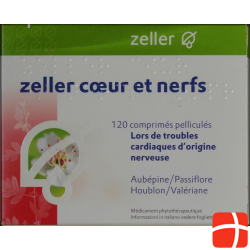 Zeller Herz und Nerven Filmtabletten 120 Stück