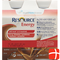 Resource Energy Kaffee 4x 200ml