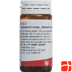 Wala Agropyron Comp Globuli Flasche 20g