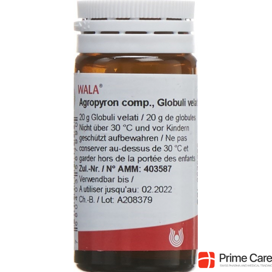 Wala Agropyron Comp Globuli Flasche 20g buy online