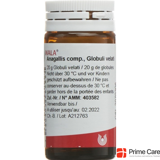 Wala Anagallis Comp Globuli Flasche 20g buy online