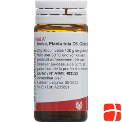 Wala Arnica E Planta Tota Globuli D 6 Flasche 20g