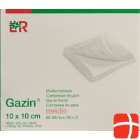 Gazin Faltkompressen 10x10cm 16-fach Steril 20x 5 Stück