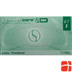 Sempercare Handschuhe S Latex Gepudert 100 Stück