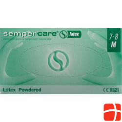 Sempercare Handschuhe M Latex Gepudert 100 Stück