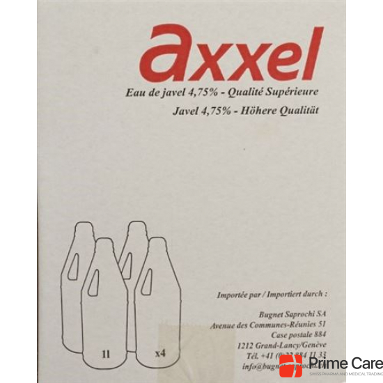 Axxel Javel Flüssig 4.75% Classic Flasche 1L buy online