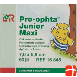 Pro-Ophta Junior Okklusionspflaster Maxi 7.0x5.9cm 5 Stück