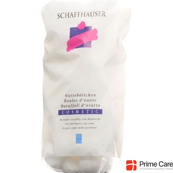 Schaffhauser Wattebaellchen Cosmet Weiss 20x 60g buy online