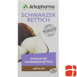 Arkocaps Schwarzer Rettich Kapseln Bio Dose 40 Stück