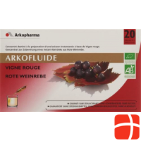 Arkofluide Rote Rebe 20 Ampullen 15ml