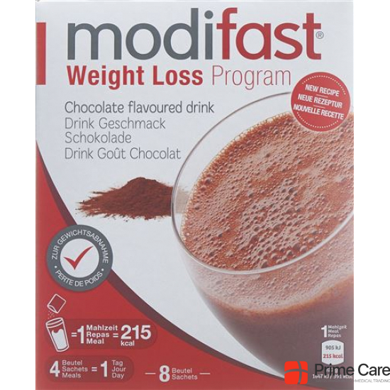 Modifast Program drink chocolate (new) 8x 55g buy online