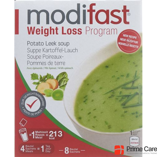 Modifast Programm Suppe Kartoffel-Lauch 8x 55g buy online