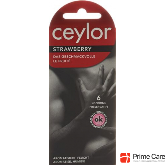 Ceylor Strawberry Präservativ 6 piece buy online