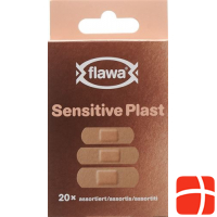 Flawa Sensitive Plast Assortiert 20 Stück