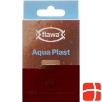 Flawa Aqua Plast Pflasterstrips Wasserfest 2 Grössen 20 Stück