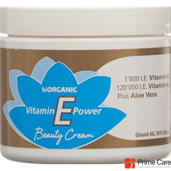 biOrganic Vitamin E Power Beauty Cream 120ml buy online
