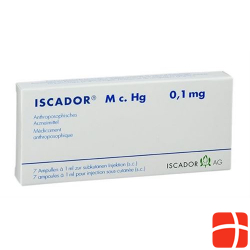 Iscador M C. Hg Injektionslösung 0.1mg Ampullen 7 Stück