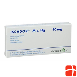 Iscador M C. Hg Injektionslösung 10mg (neu) Ampullen 7 Stück