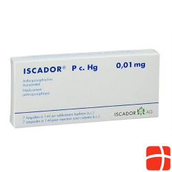 Iscador P C. Hg Injektionslösung 0.01mg Ampullen 7 Stück