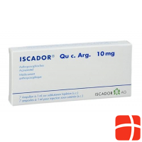 Iscador Qu C. Arg Injektionslösung 10mg Ampullen 7 Stück