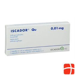 Iscador Qu Injektionslösung 0.01mg Ampullen 7 Stück