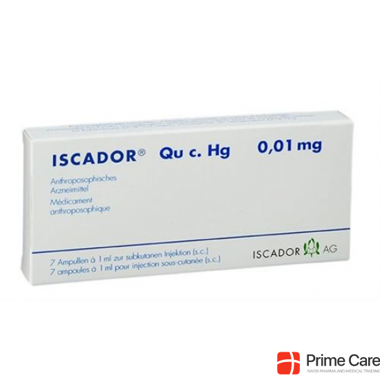 Iscador Qu C. Hg Injektionslösung 0.01mg Ampullen 7 Stück buy online