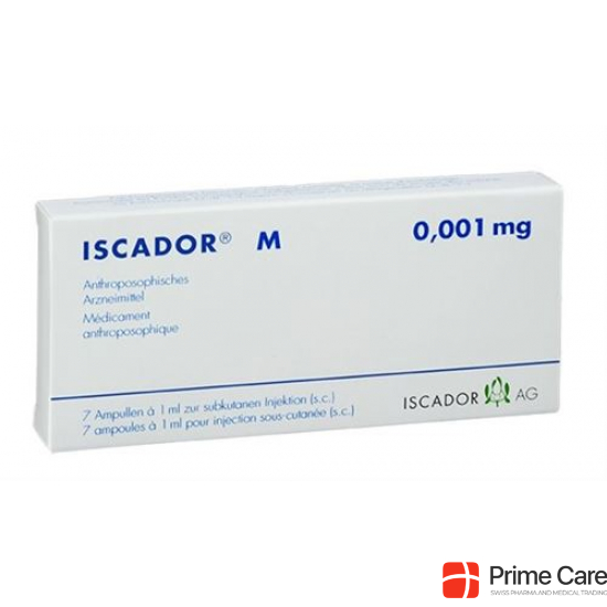 Iscador M Injektionslösung 0.001mg Ampullen 7 Stück buy online