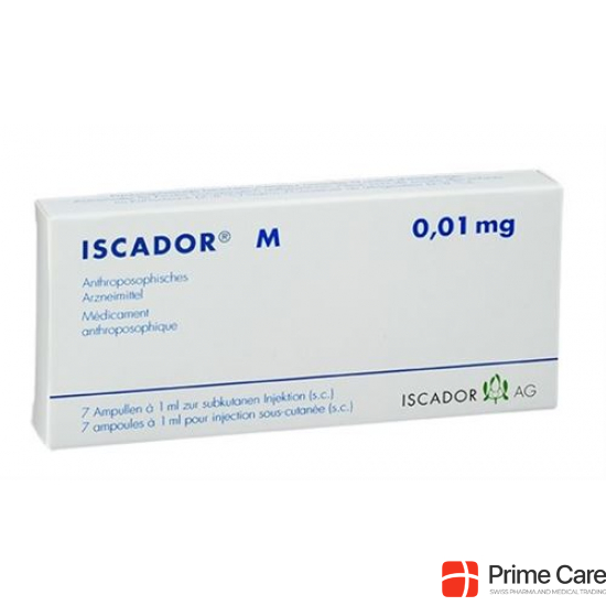 Iscador M Injektionslösung 0.01mg Ampullen 7 Stück buy online