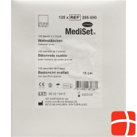 IVF Wattestäb wood 15cm large sterile 125 x 2 pcs