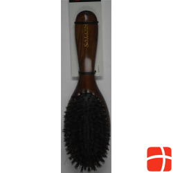 Herba rubber head brush with wild boar bristles