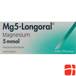 Mg5-longoral Kautabletten 50 Stück