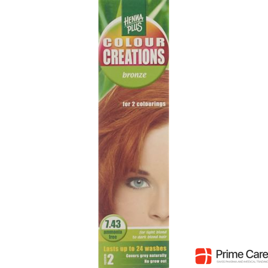 Henna Colour Creations Bronze 7.43 60ml buy online