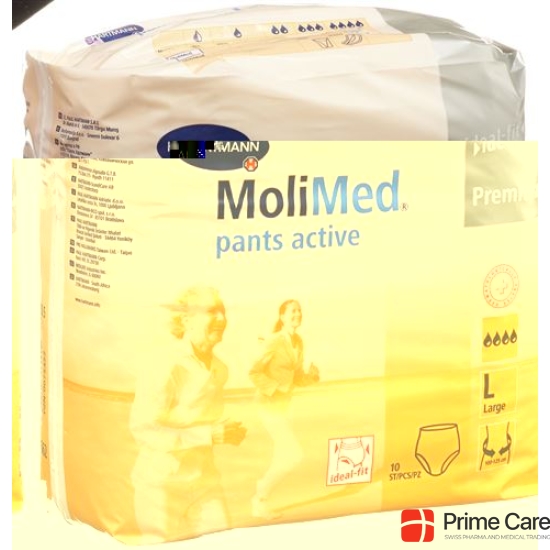 MoliMed pants active Grösse M Medium 75-100cm 12 Stück buy online