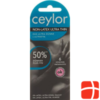 Ceylor Non Latex Condom Ultra Thin 6 pieces