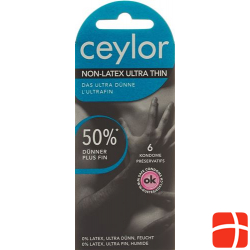 Ceylor Non Latex Condom Ultra Thin 6 pieces