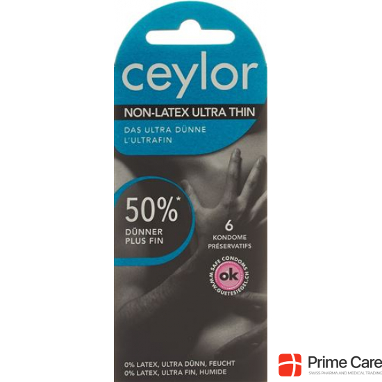 Ceylor Non Latex Condom Ultra Thin 6 pieces buy online