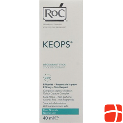 Roc Keops Deodorant Stick Sans Alcool 40g