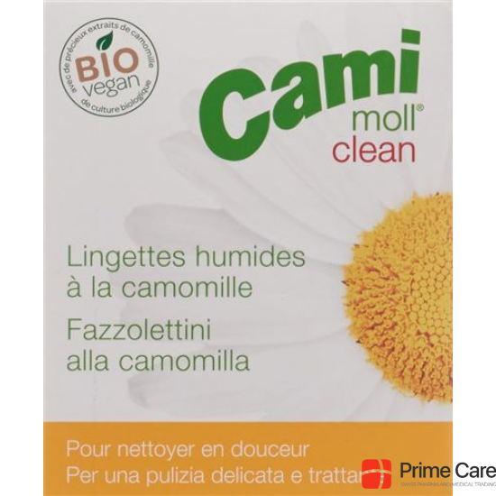 Cami Moll Clean Feuchttücher Box 40 Stück buy online