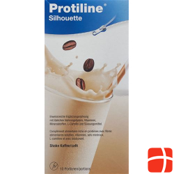 Protiline Silhouette Pulver Kaffee 10x 25g