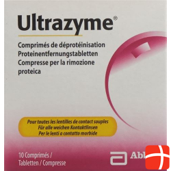 Ultrazyme Proteinentfernung Tabletten Blister 10 Stück