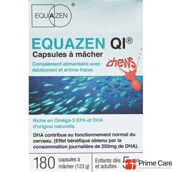 Equazen IQ chewing capsules strawberry flavour tin 180 pieces buy online