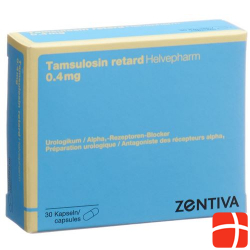 Tamsulosin Helvepharm Retard Kapseln 0.4mg 10 Stück