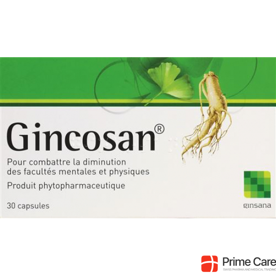 Gincosan Kapseln (neu) 30 Stück buy online