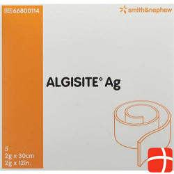 Algisite Ag Alginat Kompressen 2x30cm 5 Stück