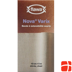 Flawa Nova Varix Kurzzugbinde 10cmx5m Hautfarben