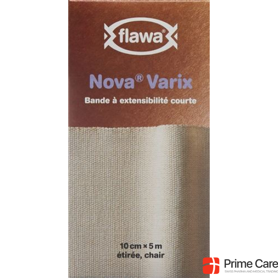Flawa Nova Varix Kurzzugbinde 10cmx5m Hautfarben buy online